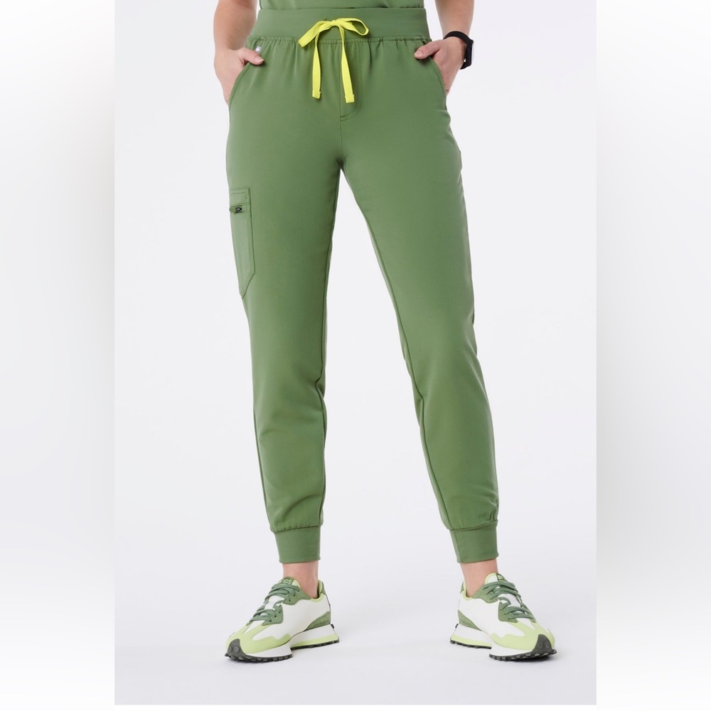 Figs Fern green Zamora joggers